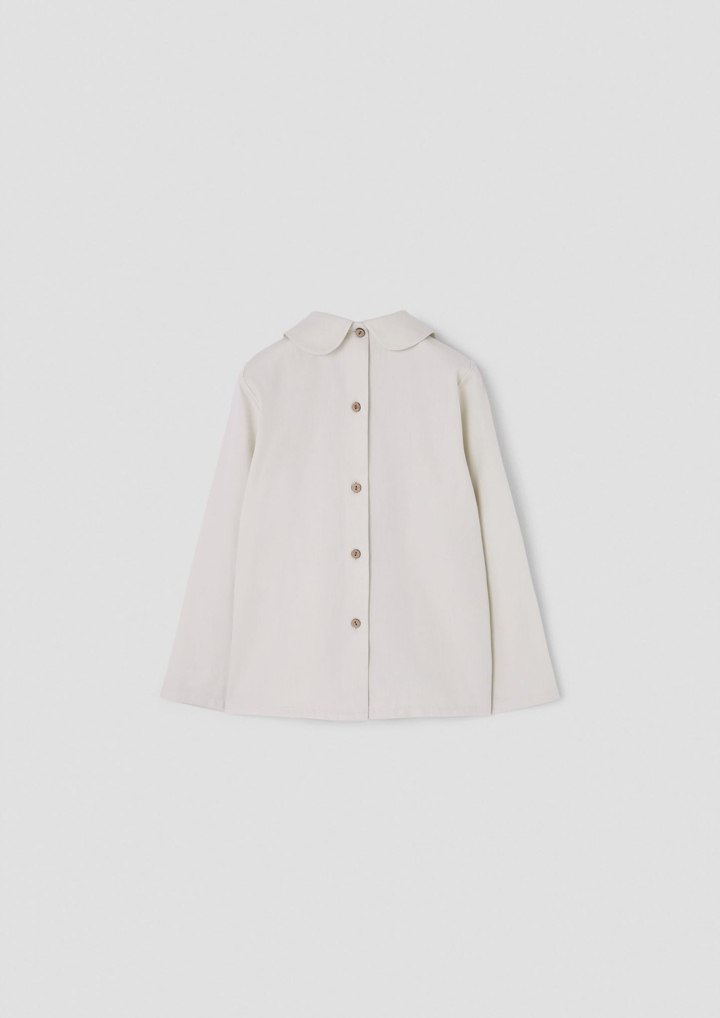 Blouse With Pleats 19.1 - Off White