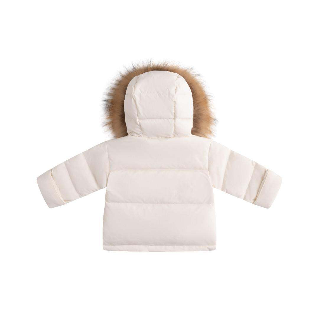 Baby Trim Jacket Ruffle — White