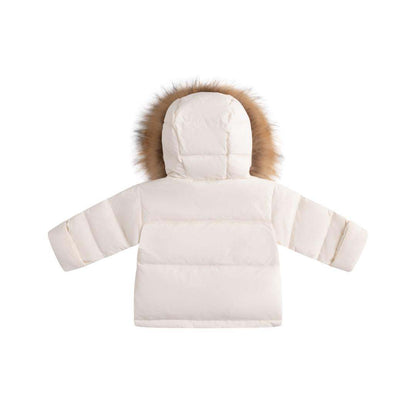Baby Trim Jacket Ruffle — White