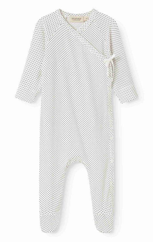 Rubetta Footie/Hat Set - Tiny Dots