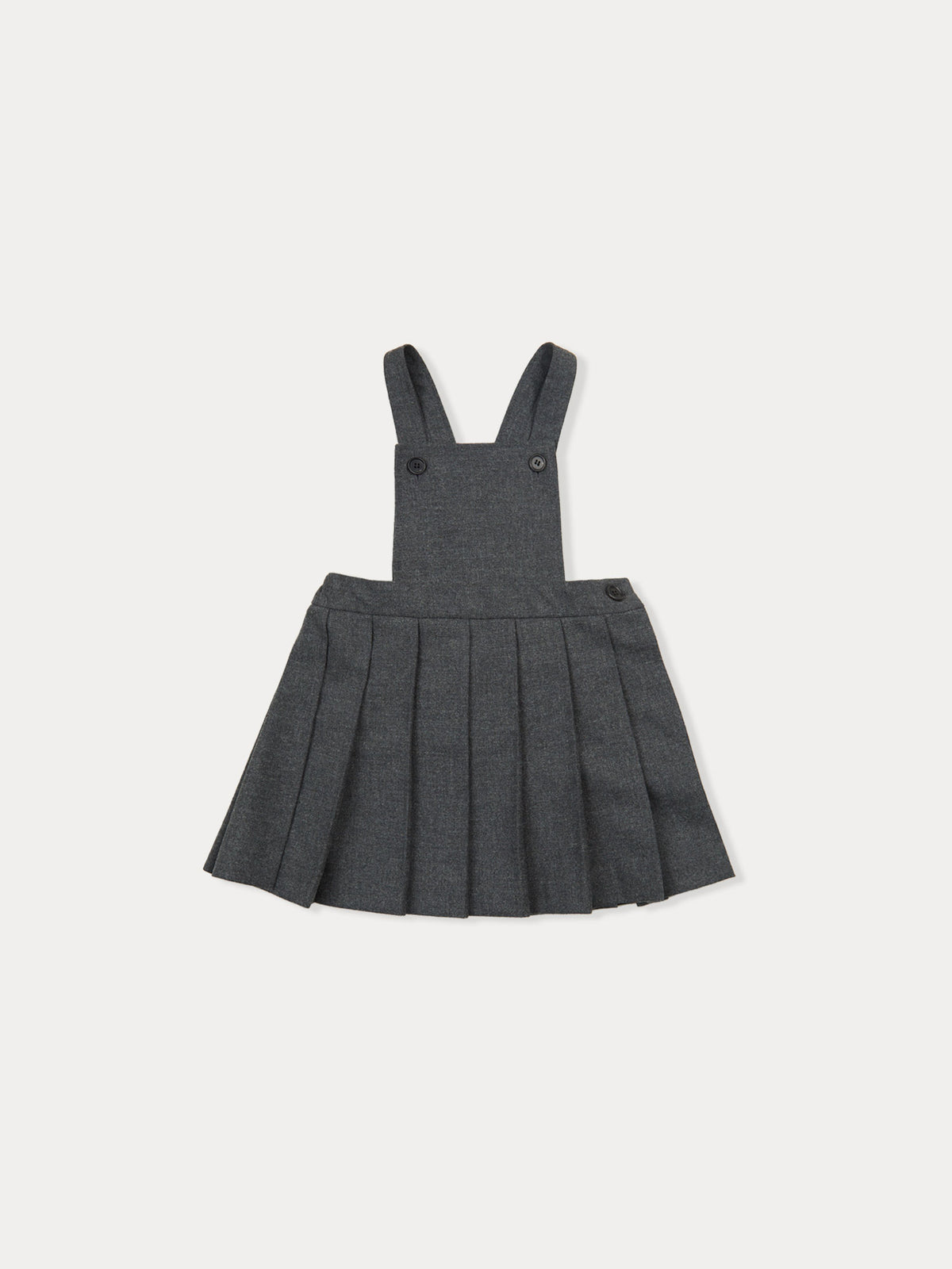 Taffeta Frill Dress - Black