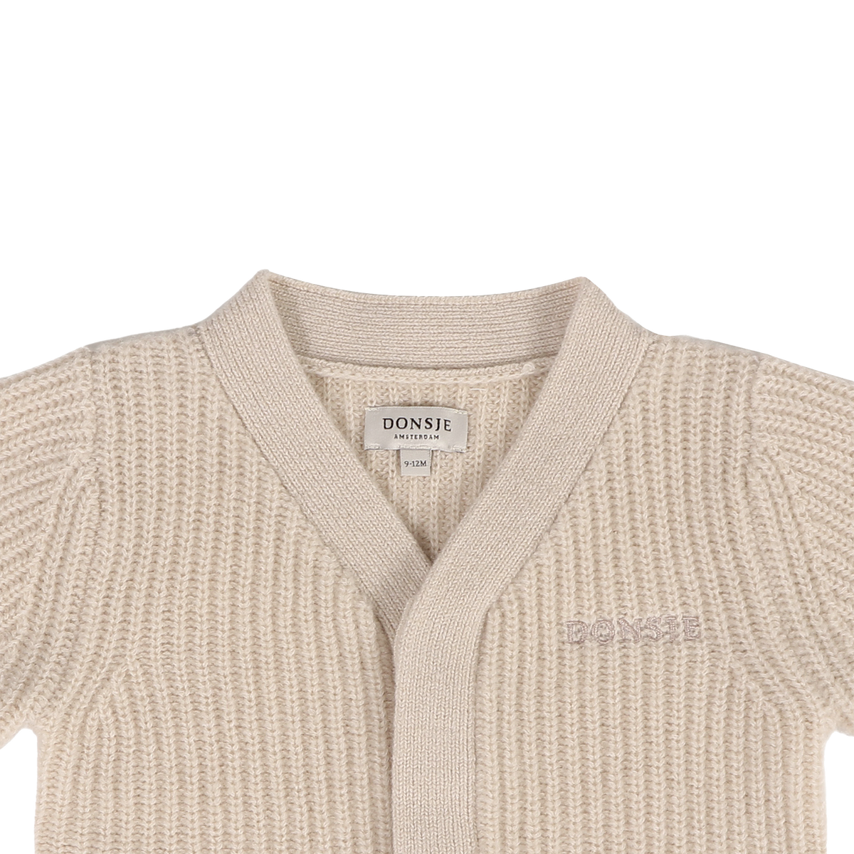 Fennie Merino Wool Cardigan - Soft Sand