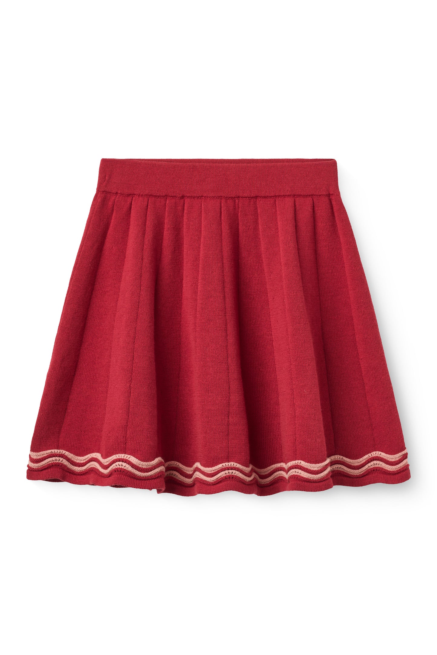 Knitted Tennis Set - Red