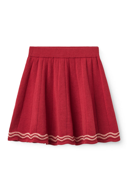 Knitted Tennis Set - Red
