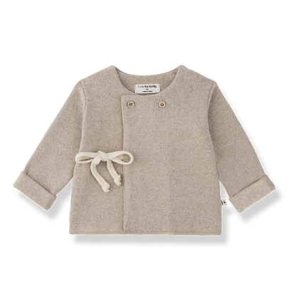 Pessac NB Shirt, Legging, Hat Set - Beige