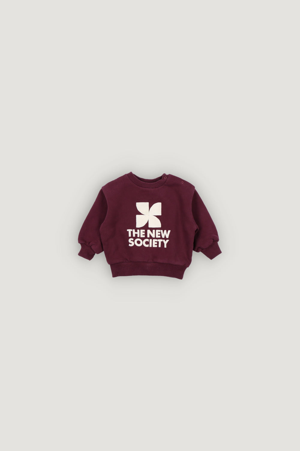 Logo Baby Sweatshirt/Jogging Set - Maroon