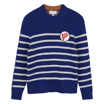 Pullover Top W61045 - Navy