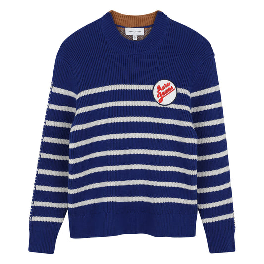 Pullover Top W61045 - Navy