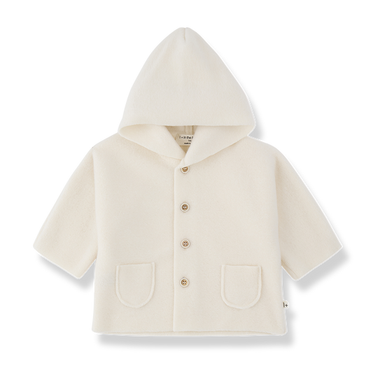Menton Hooded Jacket - Ecru