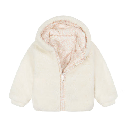 Teddy Bomber - Cream/Floral