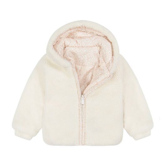 Teddy Bomber - Cream/Floral