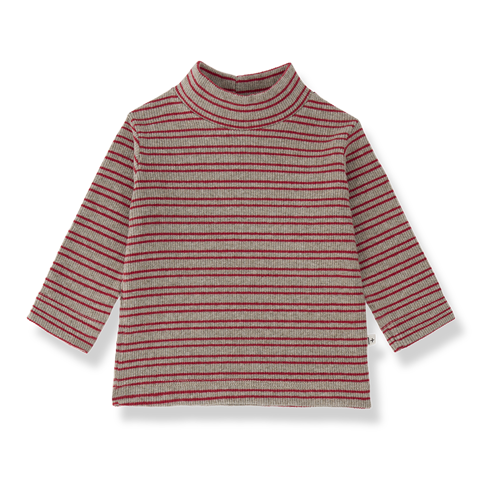 Sylvan Turtle Neck T-Shirt - Flamma