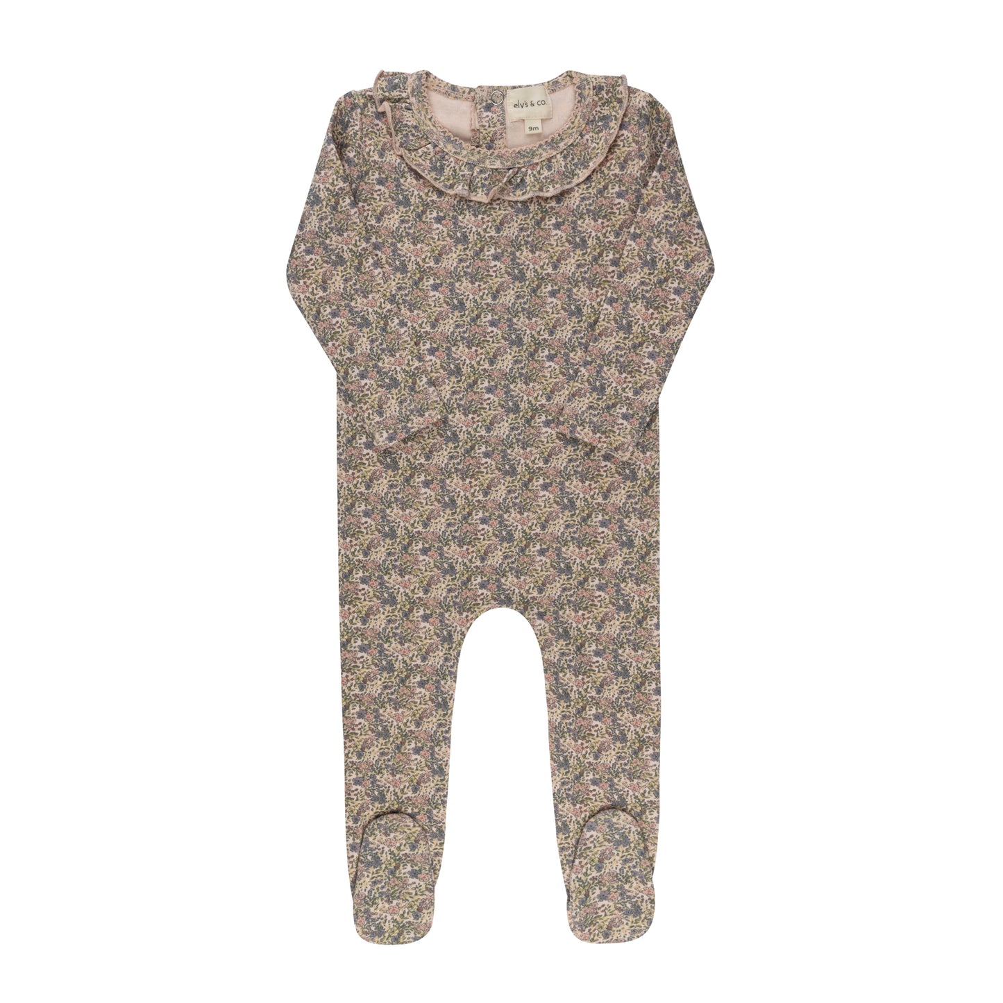 Liberty Berry Footie - Pink