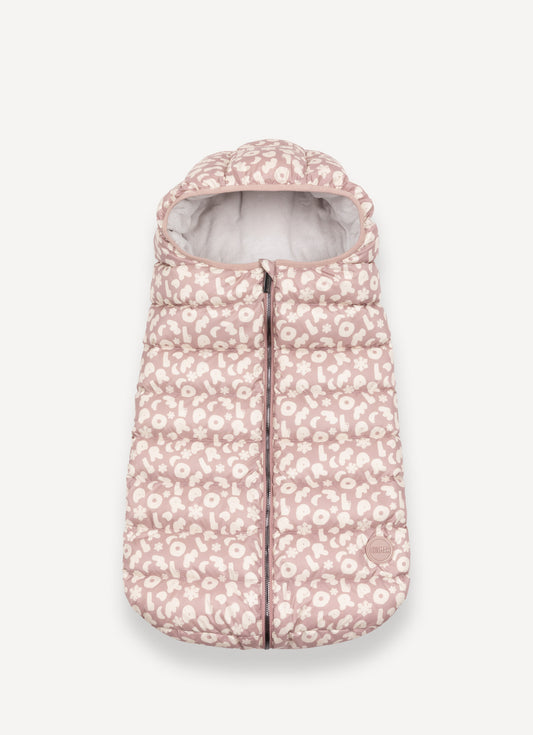 Quilted Sleeping Bag - Rose Letters
