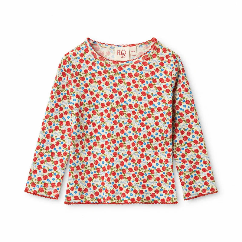 Fresa BLouse + Leggings Set - Ditsy Rose