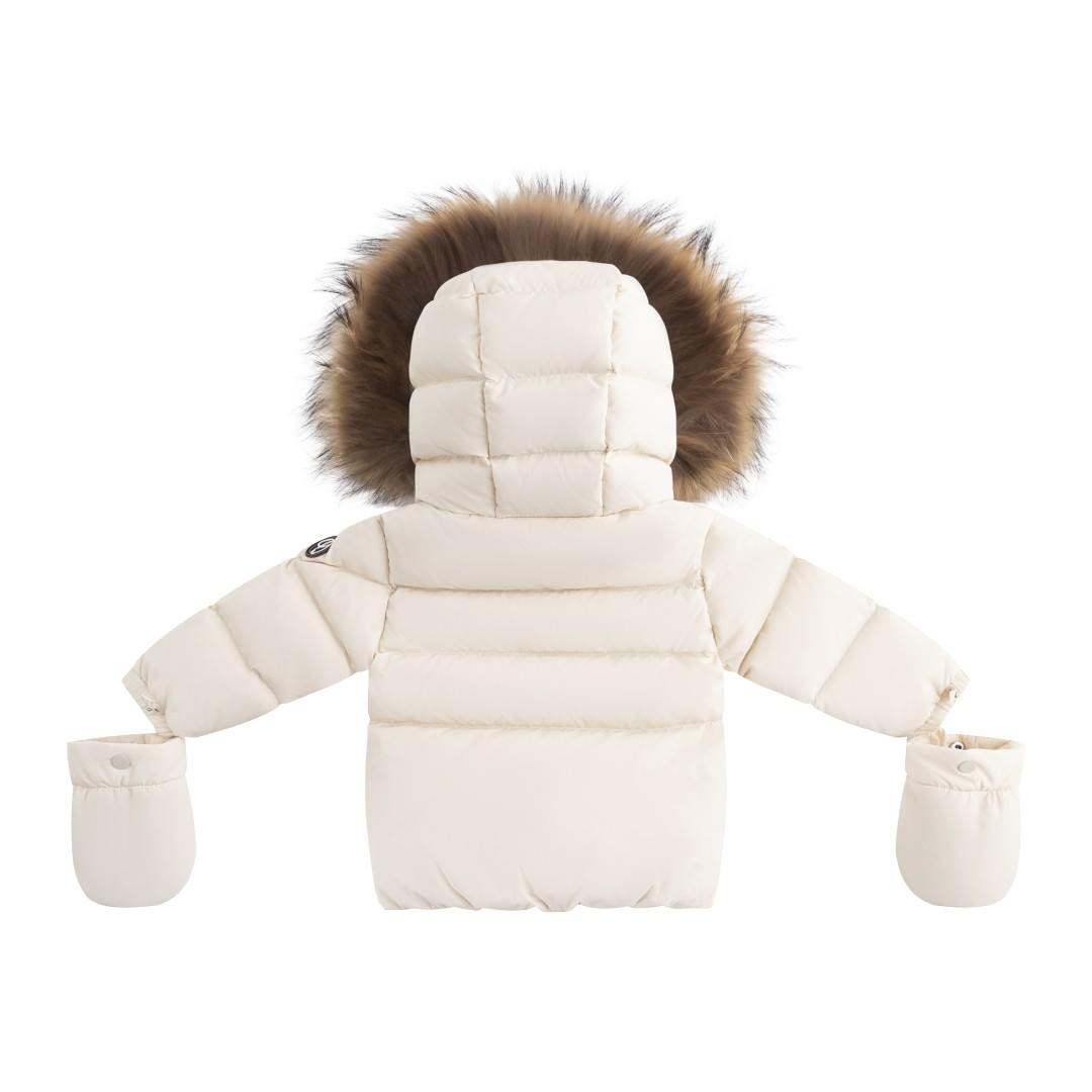 Baby Fur Jacket — Beige/Corduroy