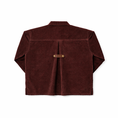 Teen Pleat Detail Shirt — Brick Corduroy