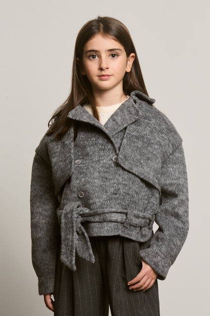 Coat (26037) - Grey