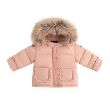 Baby Trim Jacket Ruffle — Baby Pink