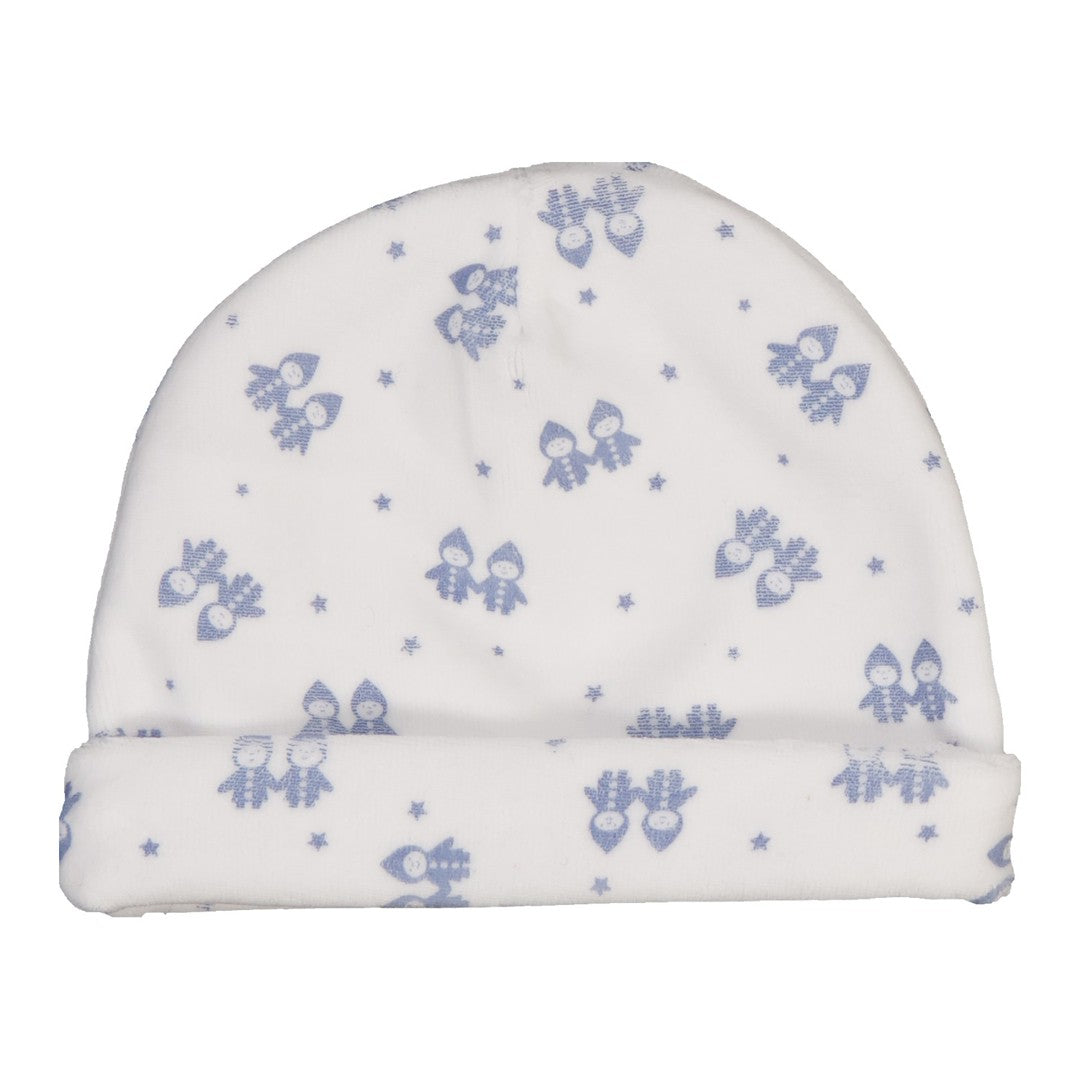 Allover Lutin Beanie - Blue 0-6M