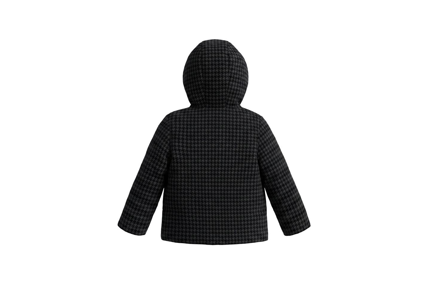 Houndstooth Jacket - Black