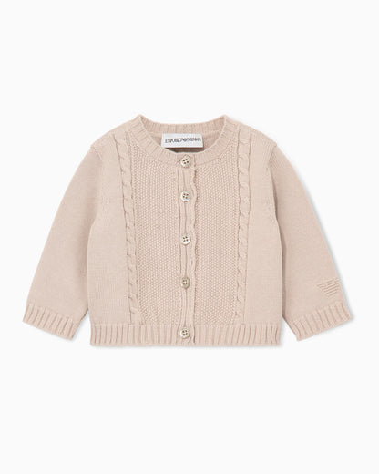 Newborn Cardigan EY000257 - Almond