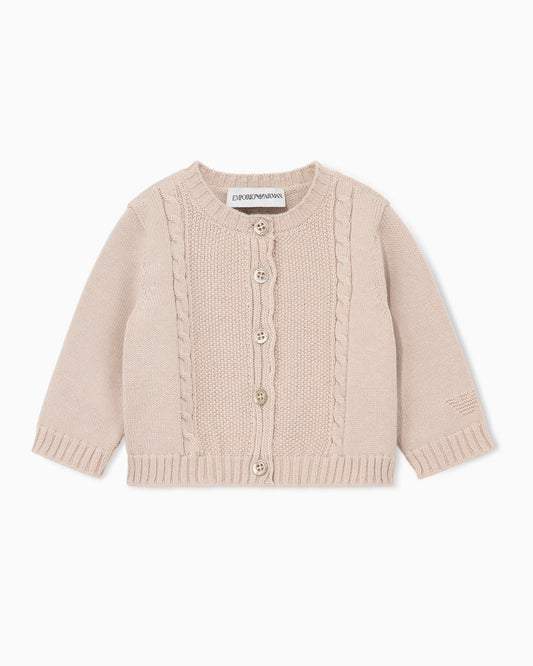 Newborn Cardigan EY000257 - Almond