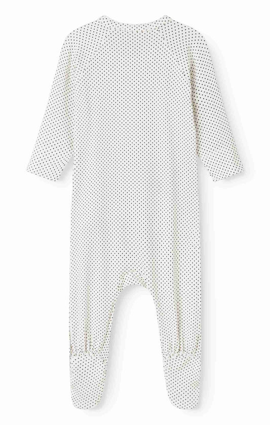 Rubetta Footie/Hat Set - Tiny Dots