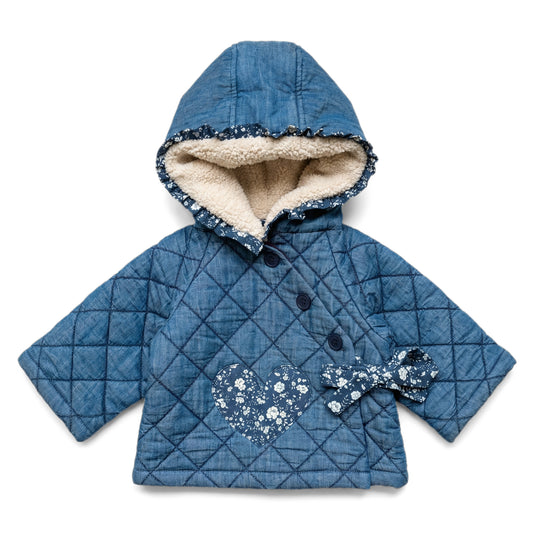 Cardi Light Denim Jacket - Blue