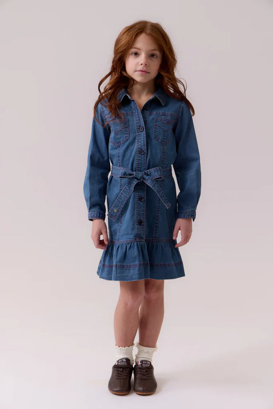 Aria Dress - Blue