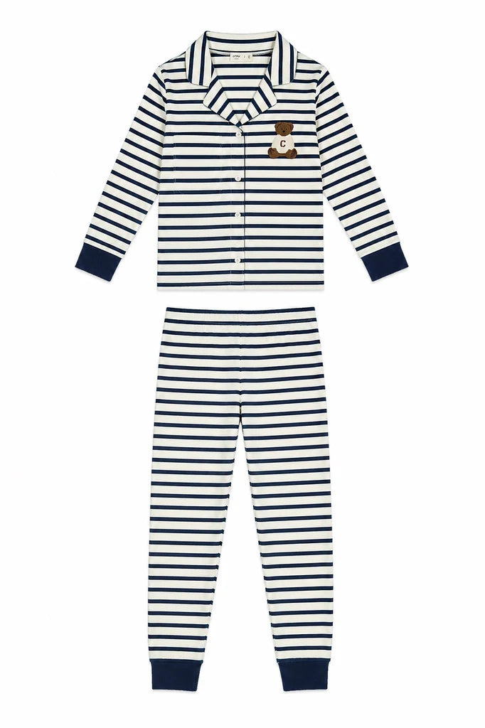 Teddy Grandpa Set - Navy