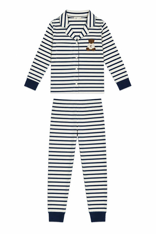 Teddy Grandpa Set - Navy