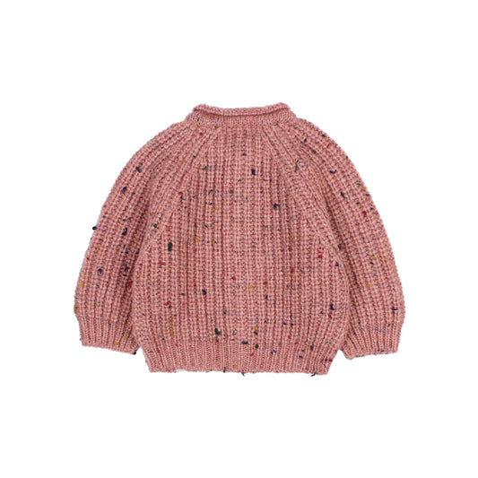 Baby Botonato Cardigan - Peony