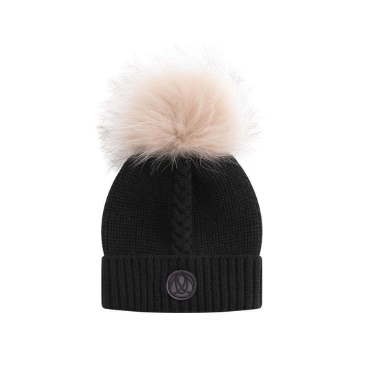 Fox Braided Knit — Black