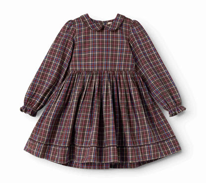 Darcel Dress - Chocolate Check