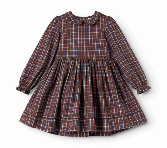 Darcel Dress - Chocolate Check
