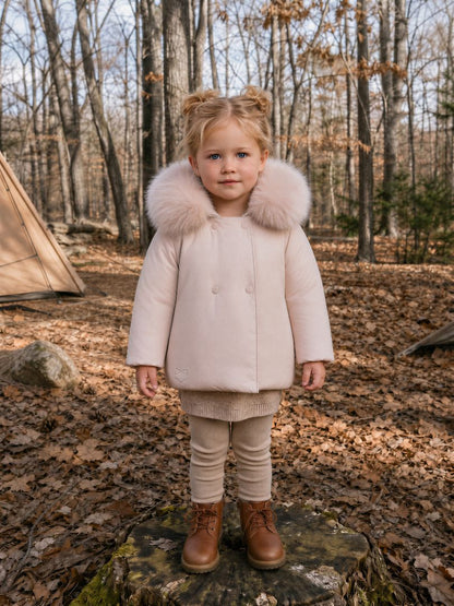 Puffer Jacket - Soft Blush