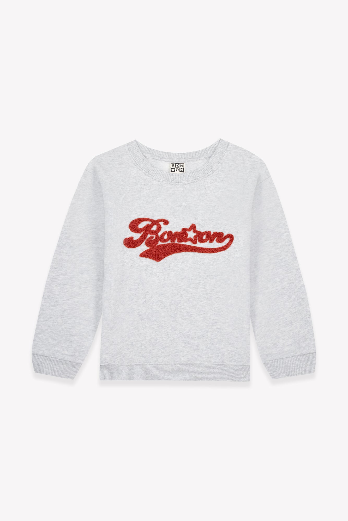 Smile Logo Boy - Gris Chine