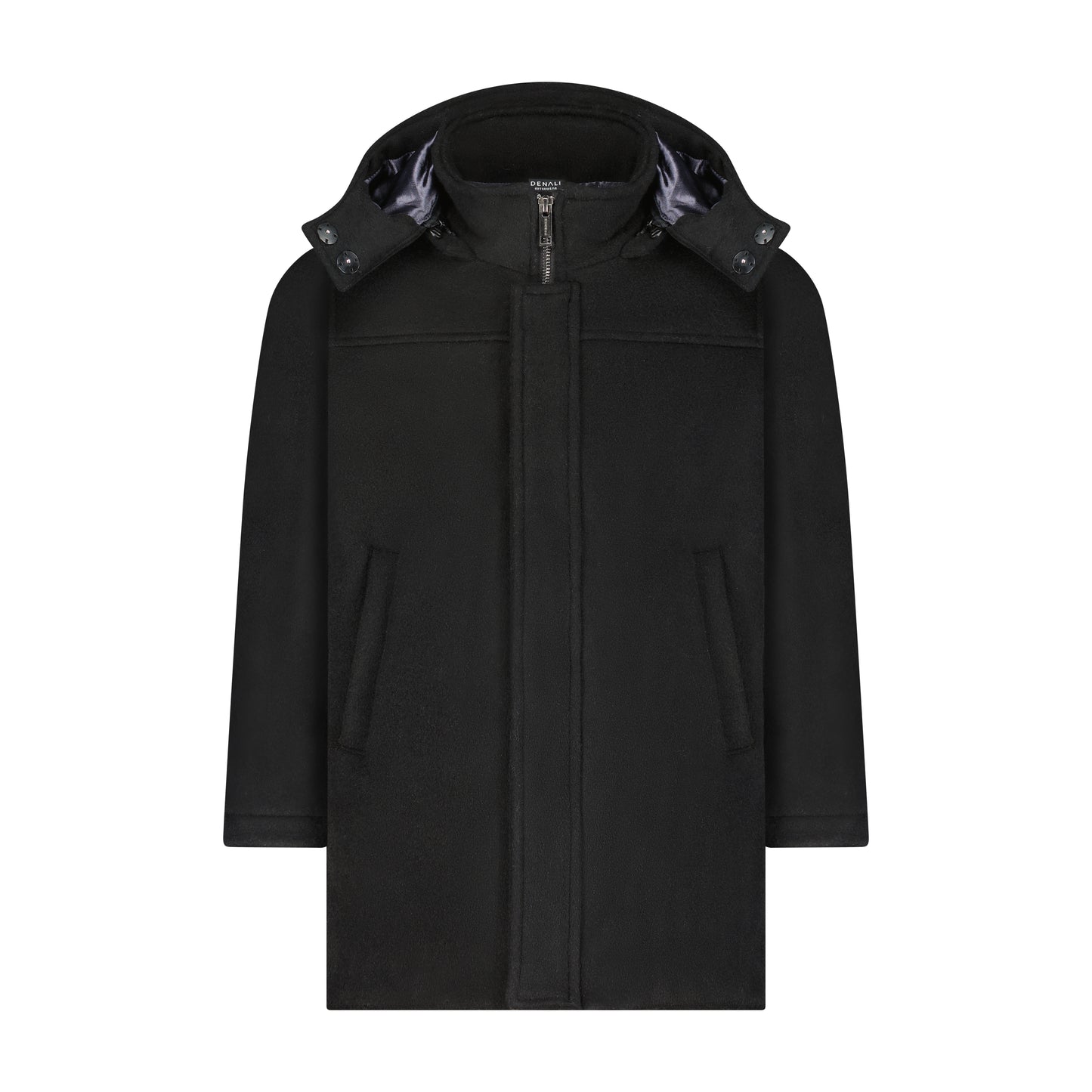 Wool Coat - Black