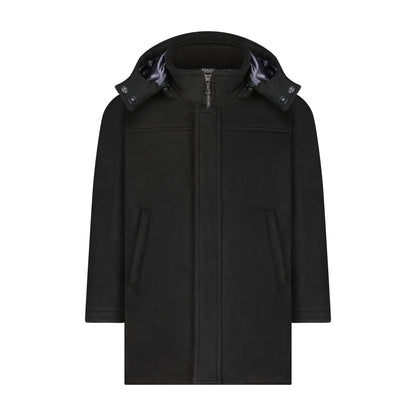 Wool Coat - Black