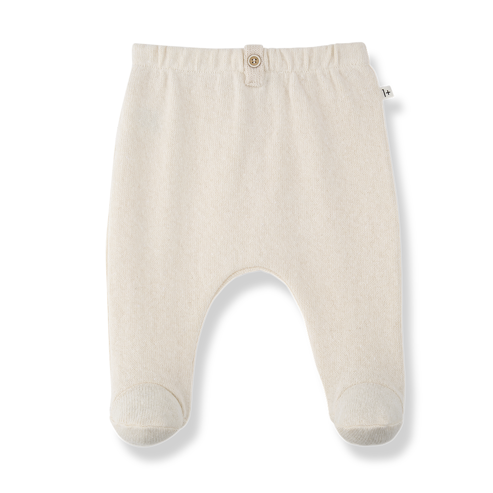 Pessac NB Shirt, Legging, Hat Set - Ecru
