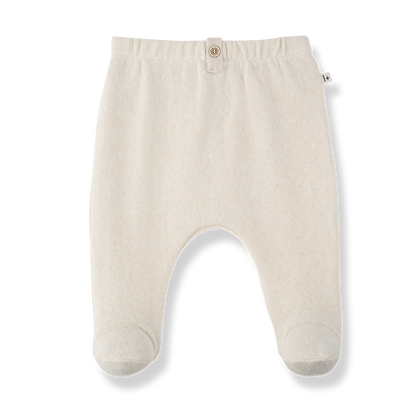 Pessac NB Shirt, Legging, Hat Set - Ecru