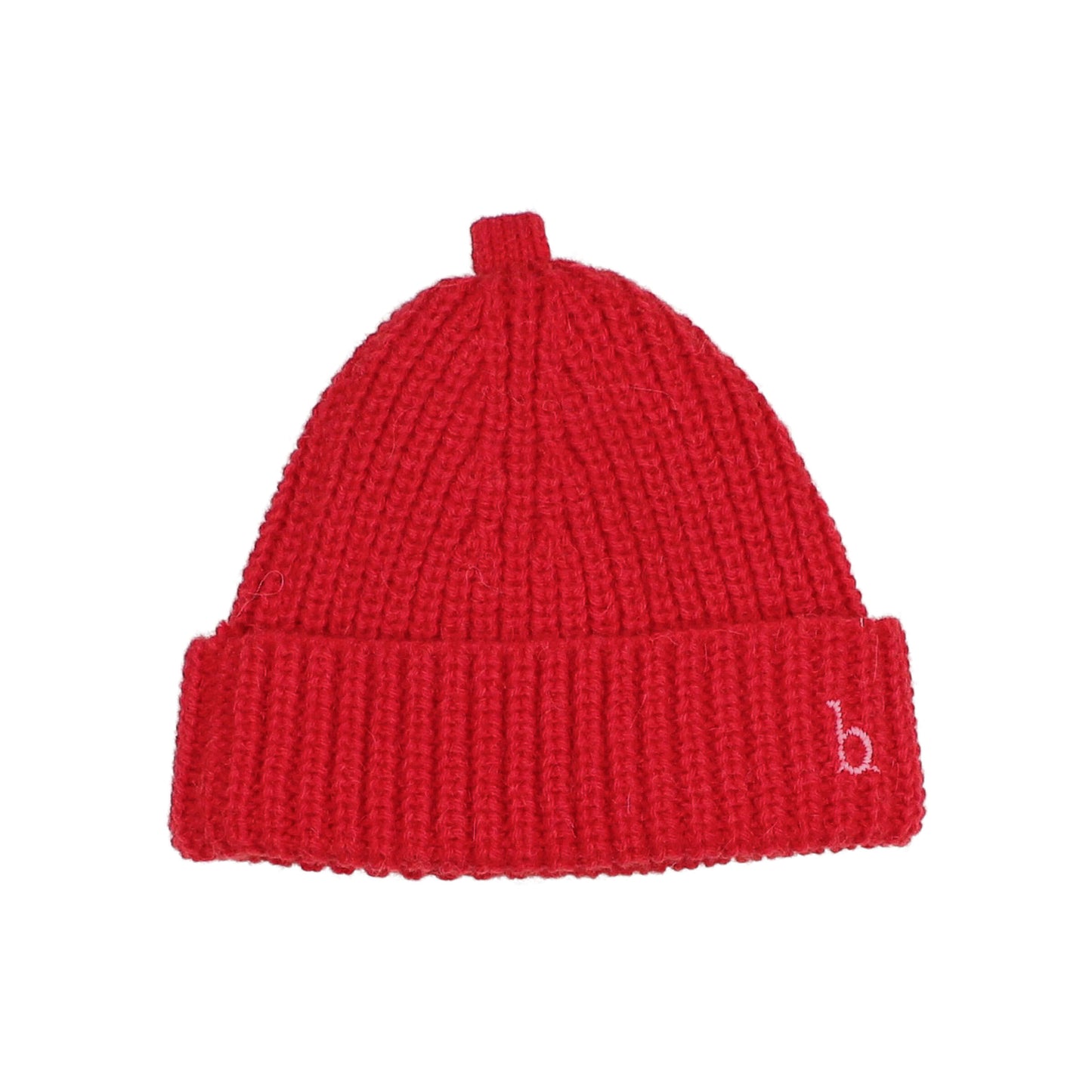 Soft Knit Beanie - Poppy Red