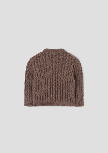 Knitted Jacket 57.3 - Brown