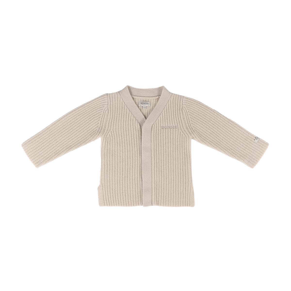 Fennie Merino Wool Cardigan - Soft Sand