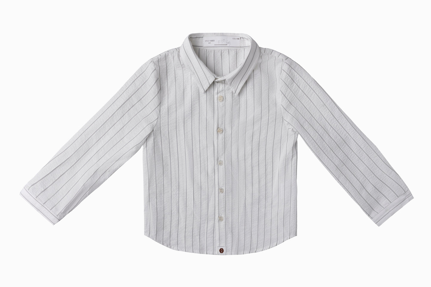 Leo Stripe Shirt - White