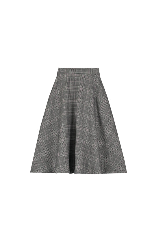 Harpa Cape Skirt Plaid