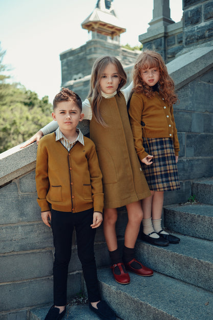 Leo Cardigan - Mustard