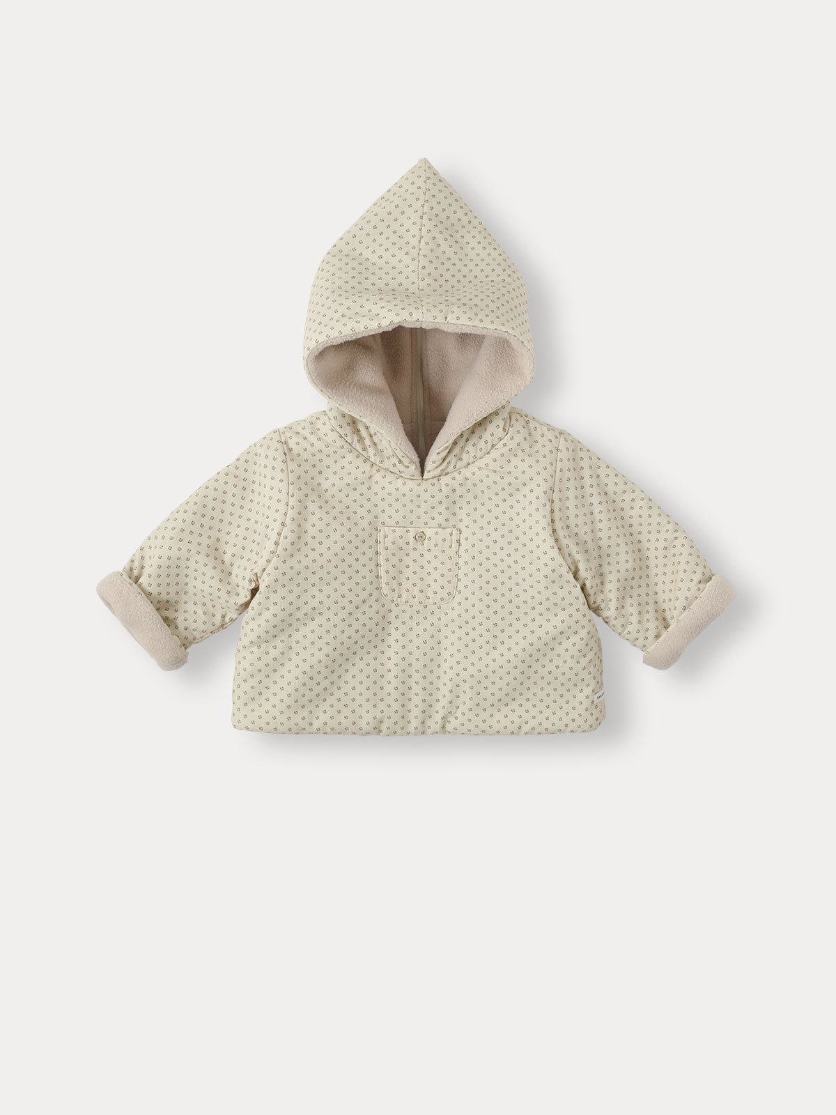 Yuki Dot Padding jumper - Orange