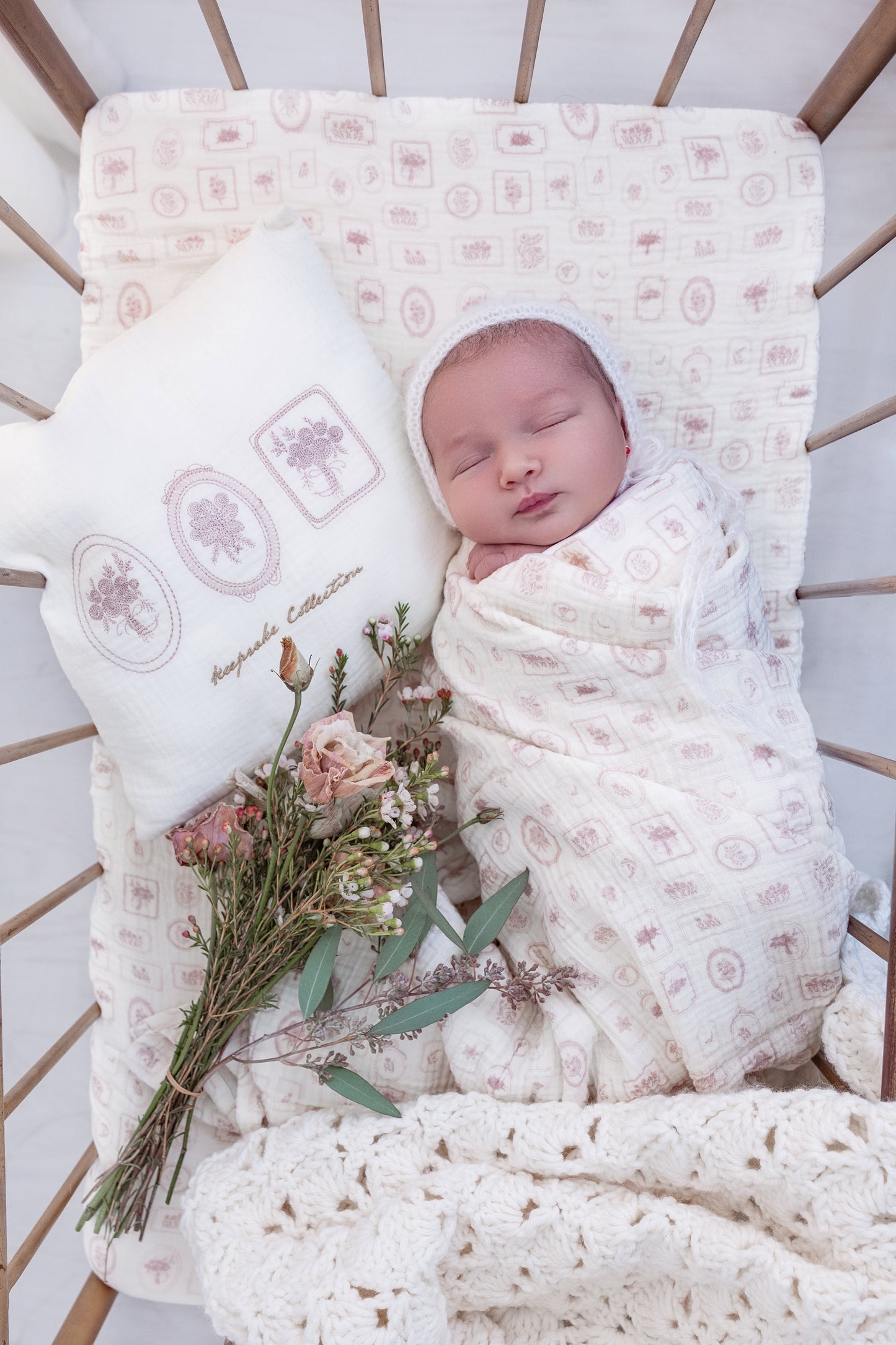 Milk Keepsake Muslin Swaddles